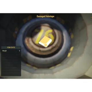 ( Xbox ) Damaged Holotape ( Dev Ultra Rare )