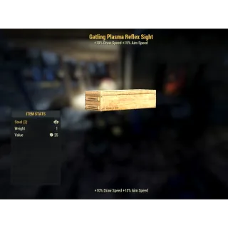 Gatling Plasma Reflex Sight