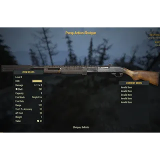 ( Xbox ) NW Pump Action Shotgun Nuclear Winter