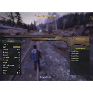 ( Xbox ) Double-Barrel Shotgun Nuclear Winter (Collectors Item)