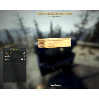 Enclave Plasma Gun Short Scope