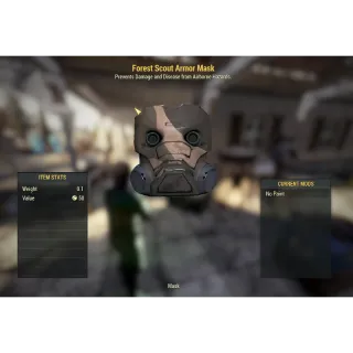 ( Xbox ) Forest Scout Armor Mask