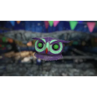 Fasnacht Glowing Owl Mask 