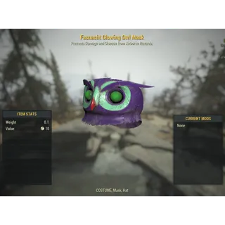 ( PS4 / PS5 ) Fasnacht Glowing Owl Mask