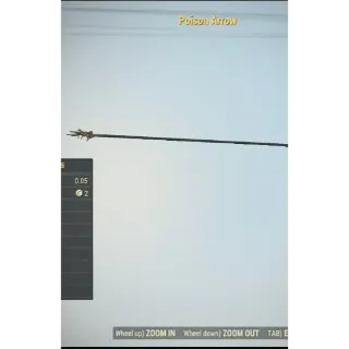Poison Arrow x1 Count (DEV Arrow)