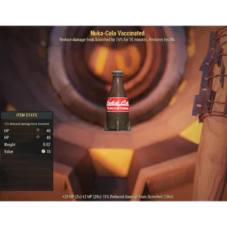 ( Xbox ) Nuka-Cola Vaccinated ( Dev Food )