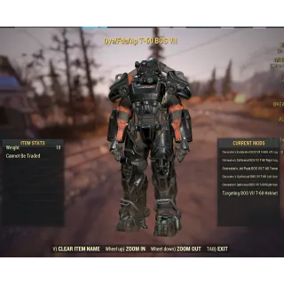 Overeater's T-60 BOS VII Painted Pa