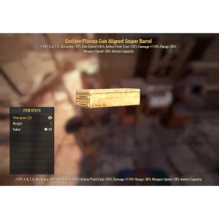 Enclave Aligned Sniper Barrel