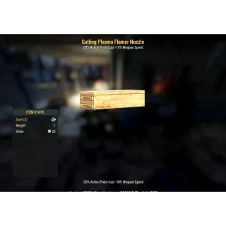 Gatling Plasma Flamer Nozzle