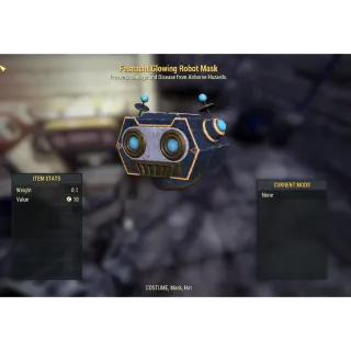 ( Xbox ) Fasnacht Glowing Robot Mask