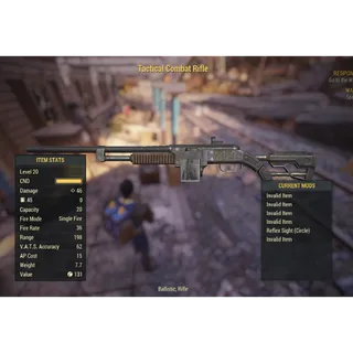 ( Xbox ) Nuclear Winter Combat Rifle (Collectors Item)