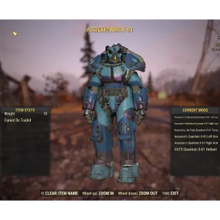 Assassin's X-01Quantumn Painted Pa