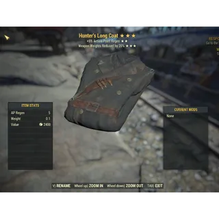 Hunter's Long Coat (AP/WWR)