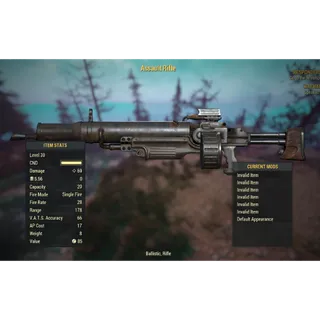 ( Xbox ) NW Assault Rifle Nuclear Winter