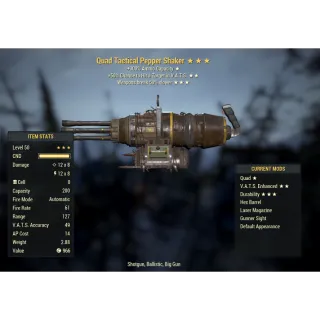 Quad Pepper Shaker (Quad,50% Hit Chance ,50% Breaks Slower)