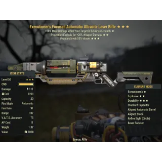 Executioner's  Ultracite Laser Rifle