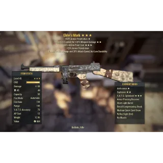 Elder's Mark (Anti-Armor, E, 35% AP)