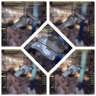 ( Xbox ) Unyielding Urban Scout Armor 5/5 (Uny,Sent,AP) Full Set