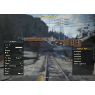 ( Xbox ) NW Lever ( Lever Action Rifle ) 