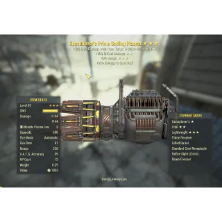 Executioner's Gatling Plasma 50%.90%