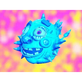 Fasnacht Glowing Sun Mask