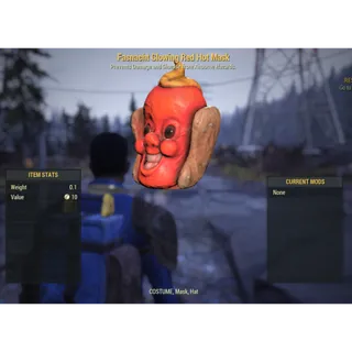 ( Xbox ) Fasnacht Glowing Red Hot Mask