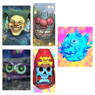 2025 Fasnacht Glowing Mask Bundle