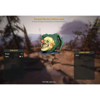 ( PS4 / PS5 ) Fasnacht Glowing Buffoon Mask