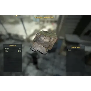 ( Xbox ) Traveling Leather Coat