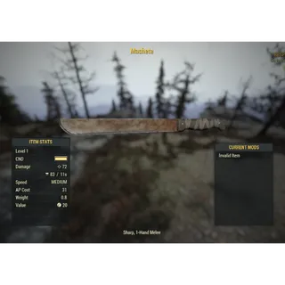 ( Xbox ) NW Machete Nuclear Winter 