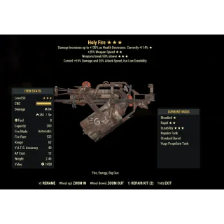 Bloodied Holy Fire (B,25%,50%) (PC)