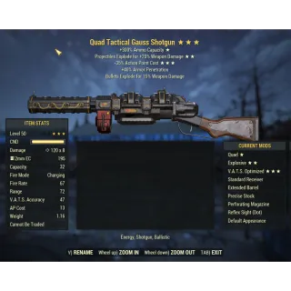 Quad Gauss Shotgun (Q.E.35%)