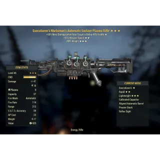Executioners Enclave Auto Rifle 