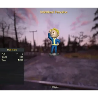 ( PS4 / PS5 ) Bobblehead: Perception 100