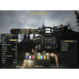 ( Xbox ) Gilded Minigun 