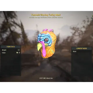 ( PS4 / PS5 ) Fasnacht Glowing Turkey Mask