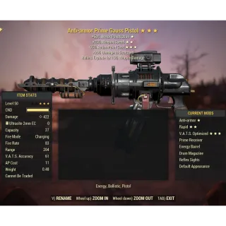  Anti-Armor Gauss Pistol (AA,25,35)