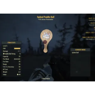 ( Xbox ) Spiked Paddle Ball (Collectors Item)