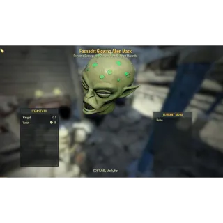 ( Xbox ) Fasnacht Glowing Alien Mask