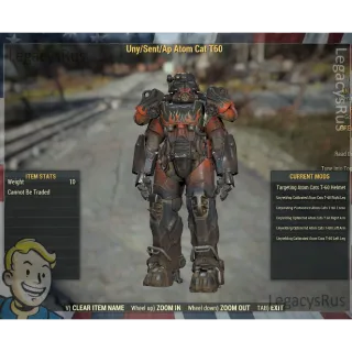 Unyielding Sentinel Ap Refresh T-60 