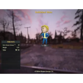 ( PS4 / PS5 ) Bobblehead: Melee 100