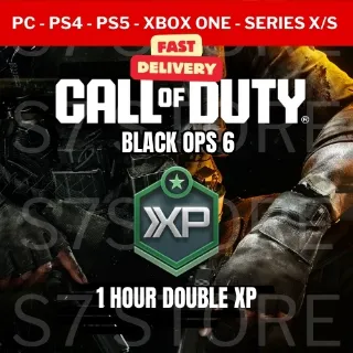 CALL OF DUTY: BLACK OPS 6 - DOUBLE XP 1 HOUR