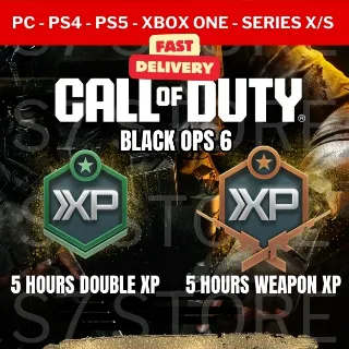 CALL OF DUTY: BLACK OPS 6 DOUBLE XP 5 HOURS