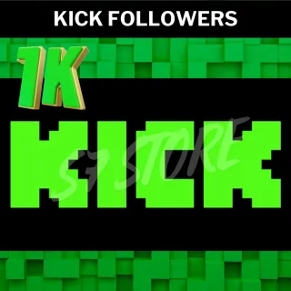 kick followers 1k - high quality and quick delivery