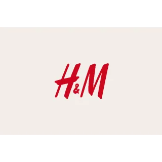 €5.00 EUR H&M gift card