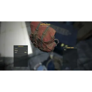 Vault backpack COLOR RED