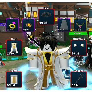 FULL MYTHIC MAGE SET  LEVELBOUND