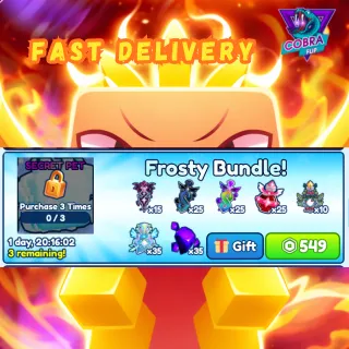 Bubble Gum Simulator INFINITY: Frosty Bundle!