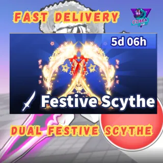 Dual Festive Scythe