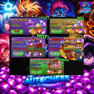 Anime auto chess : FULL BUNDLE